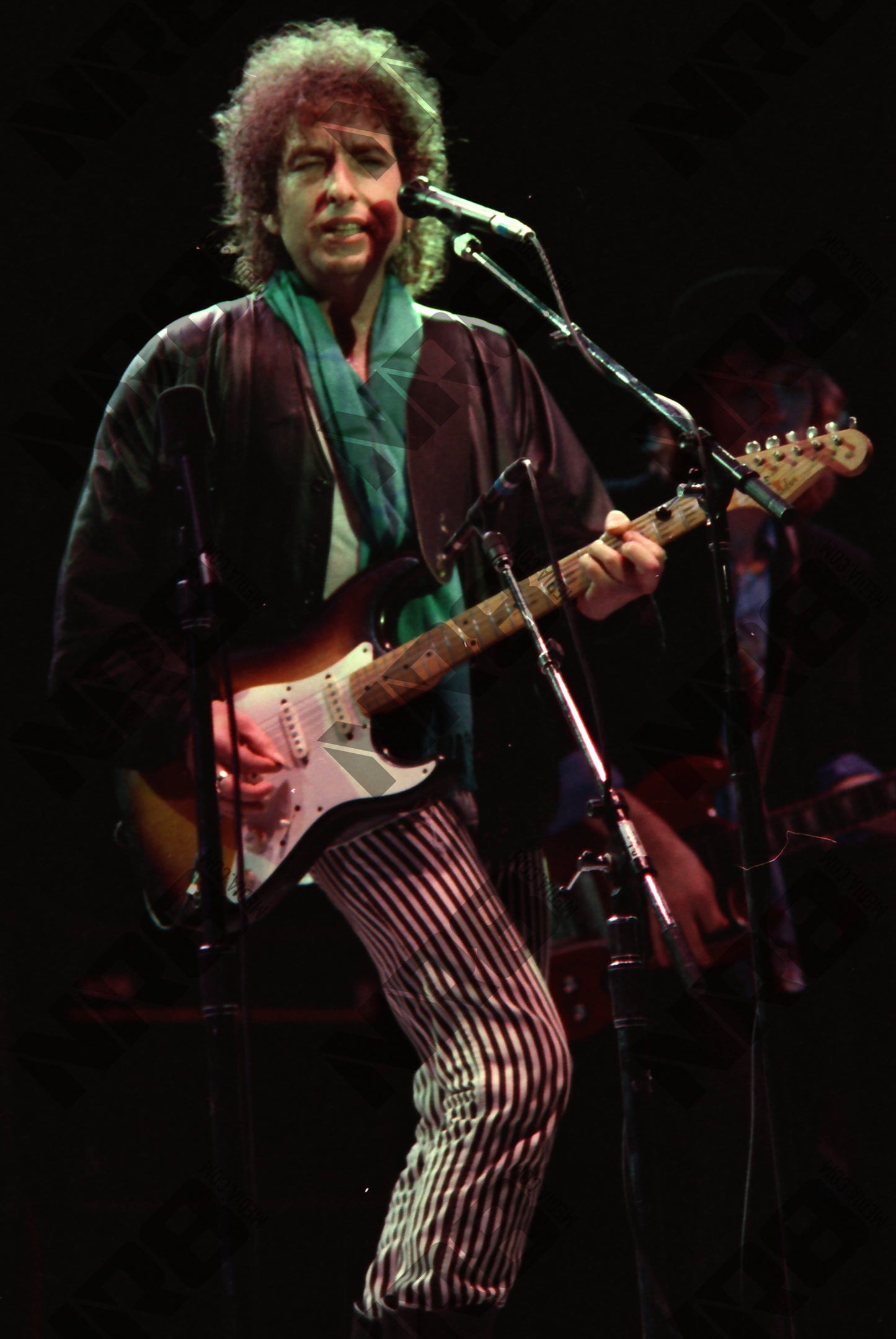 Bob Dylan with Tom Petty 1986