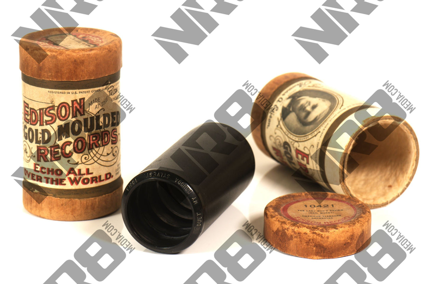 Antique Edison Recorded Cylinders